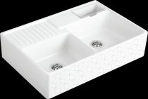 Sink unit Double-bowl Mosaic 632392M1